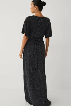 Ellos Collection Maxikjole med strass