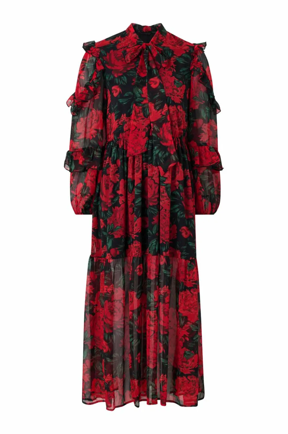 Ellos Collection Maxikjole med blomster mønster