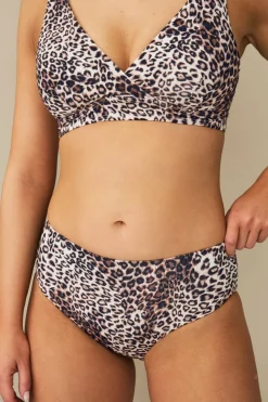 Ellos Collection Midi bikinioverdel i skinnende jersey