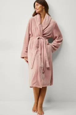 Ellos Collection Morgenkåpe i myk fleece