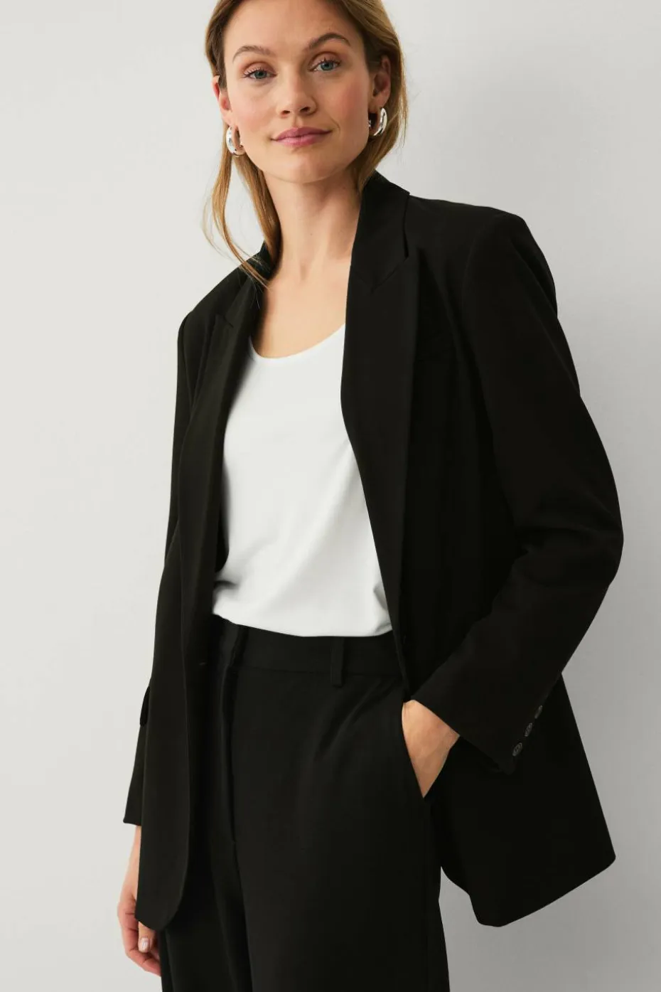 Ellos Collection Overdimensjonert blazer