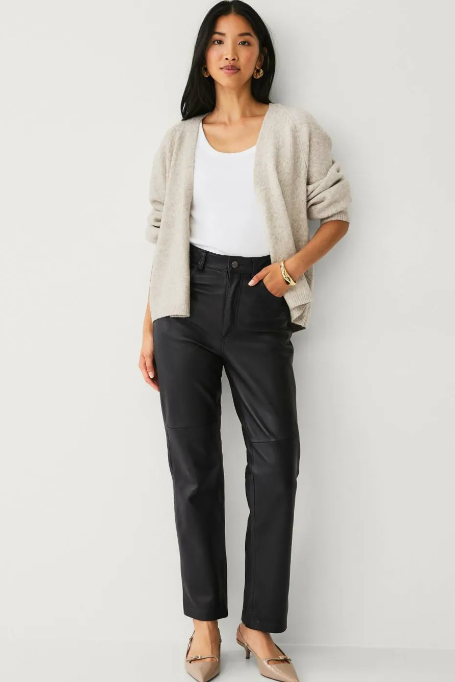 Ellos Collection Åpen cardigan