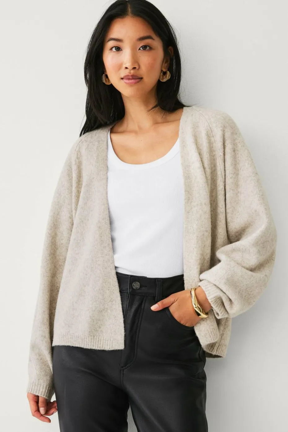 Ellos Collection Åpen cardigan