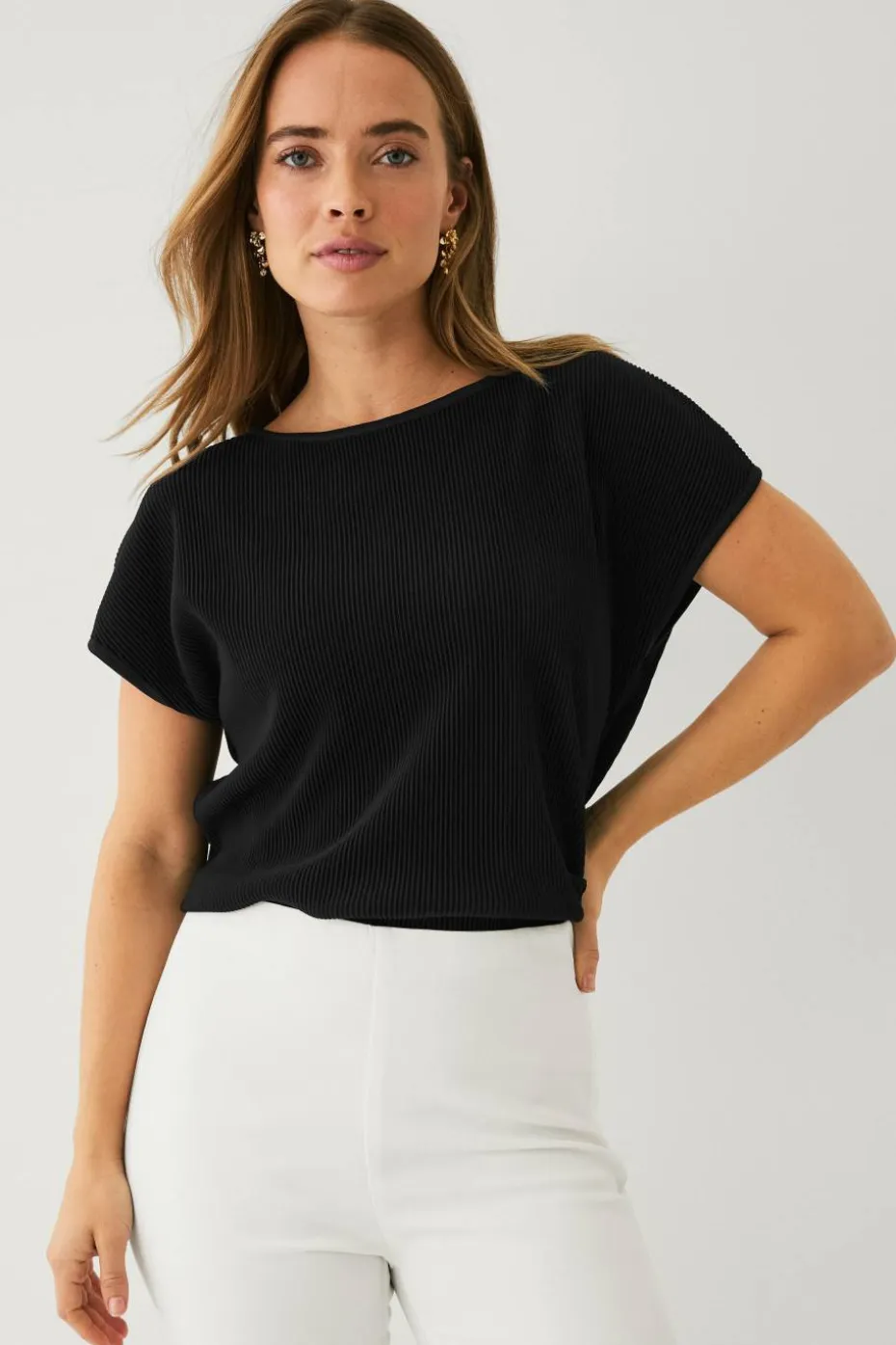 Ellos Collection Plissert topp
