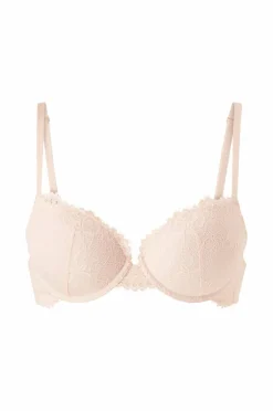 Ellos Collection Polstret push-up-bh med bøyler i blonder