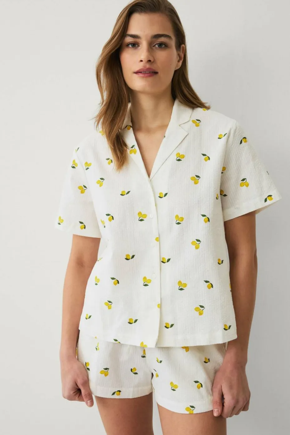 Ellos Collection Pyjamas i seersucker