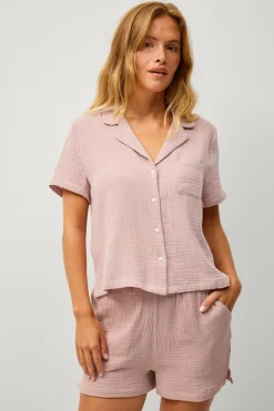Ellos Collection Pyjamasshorts i bomull