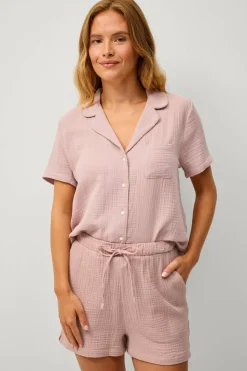 Ellos Collection Pyjamasshorts i bomull