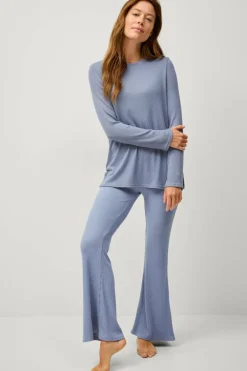 Ellos Collection Ribbestrikket topp