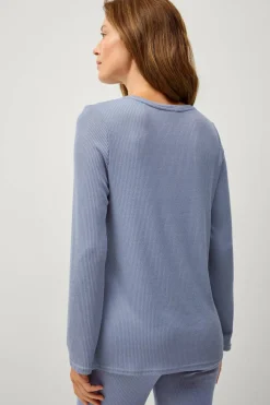 Ellos Collection Ribbestrikket topp