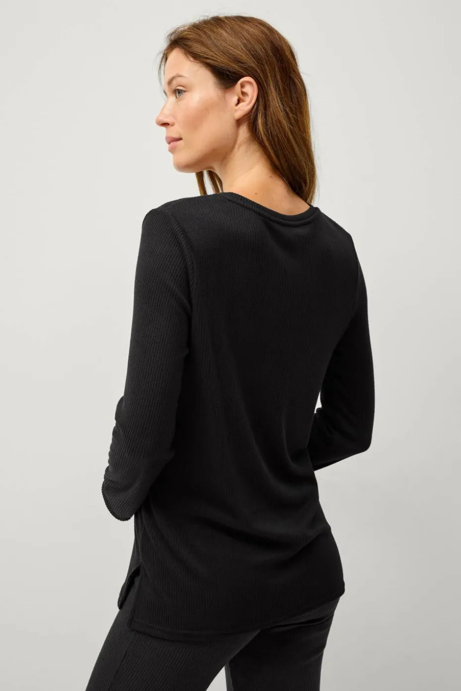 Ellos Collection Ribbestrikket topp