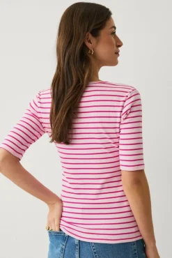 Ellos Collection Ribbet topp