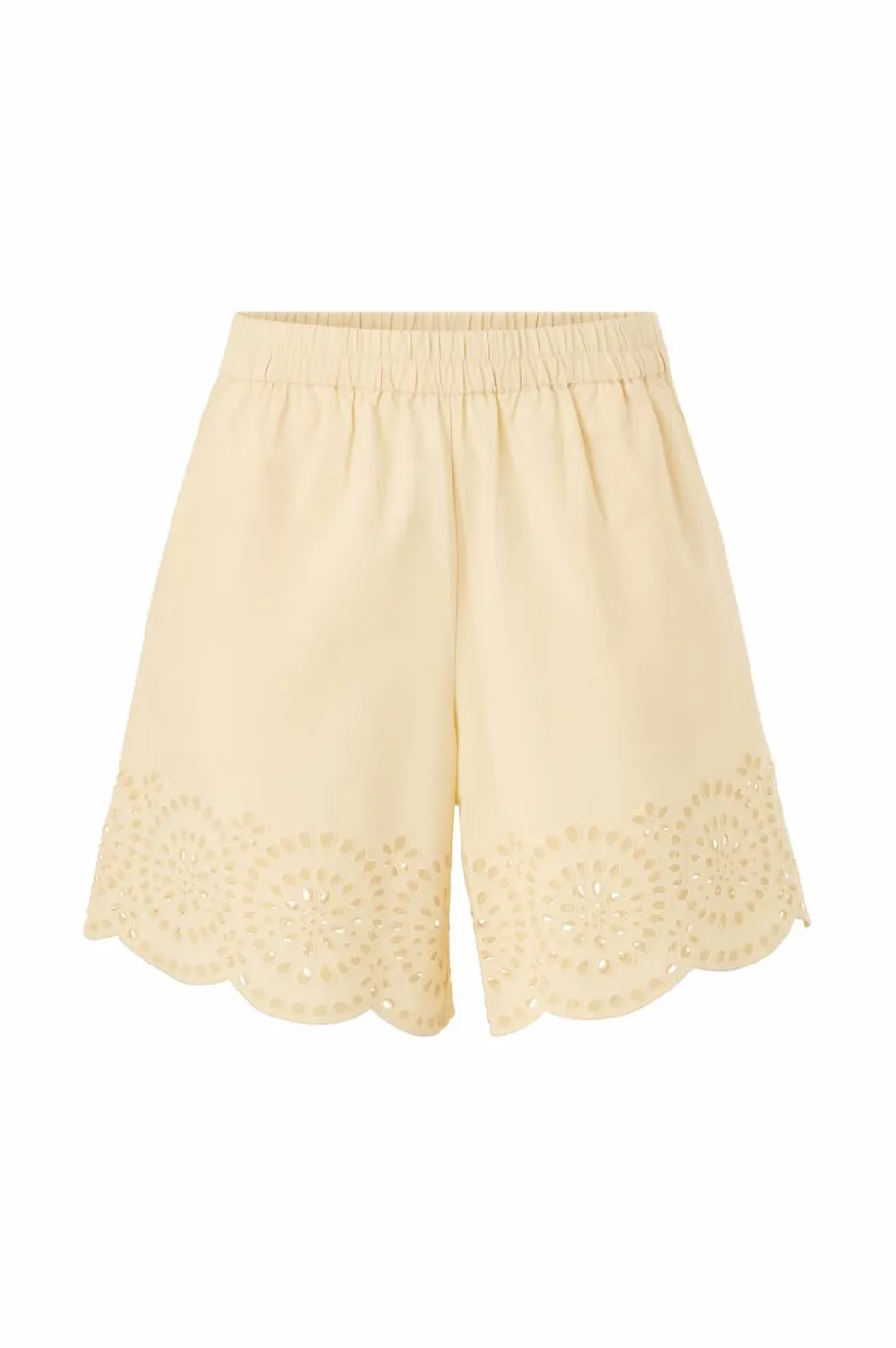 Ellos Collection Shorts med broderie anglaise