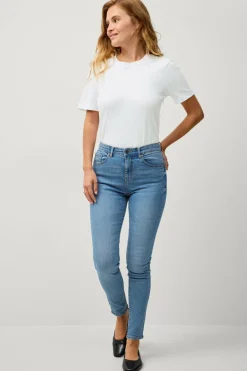 Ellos Collection Skinny stretchjeans med høy midje