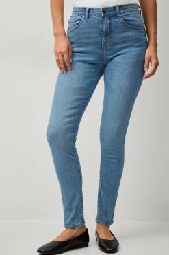 Ellos Collection Skinny stretchjeans med høy midje