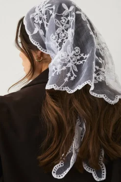 Ellos Collection Skjerf med broderi