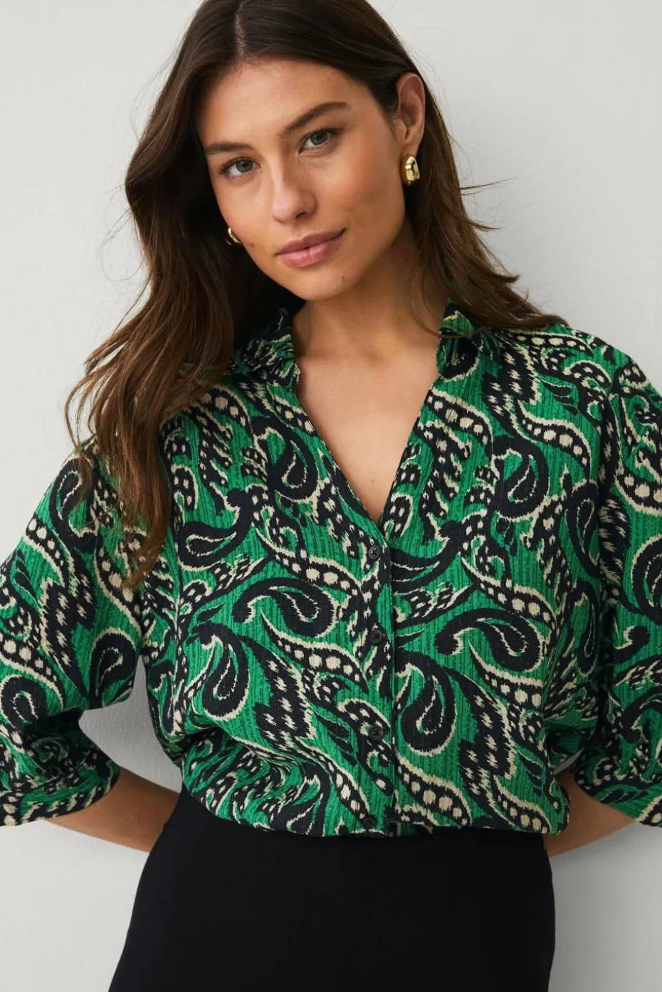 Ellos Collection Skjortebluse