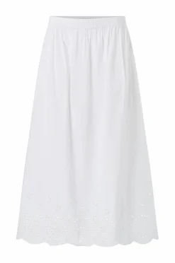 Ellos Collection Skjørt med broderie anglaise