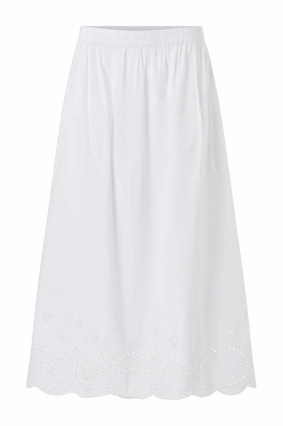 Ellos Collection Skjørt med broderie anglaise