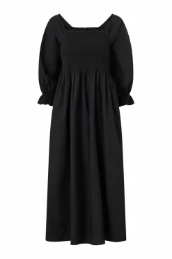Ellos Collection Smock-kjole i bomull
