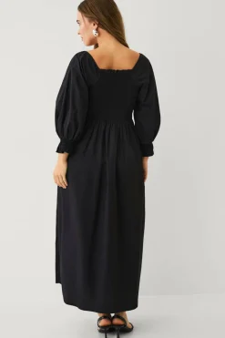 Ellos Collection Smock-kjole i bomull