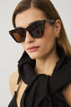 Ellos Collection Solbrille med kattøye-design