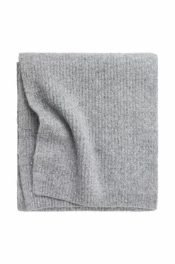 Ellos Collection Strikket skjerf 180x30 cm