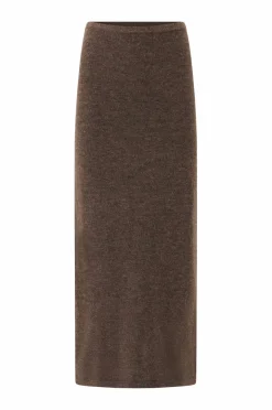 Ellos Collection Strikket maxi skjørt