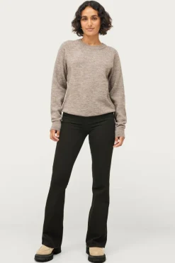 Ellos Collection Strikket genser med rund hals