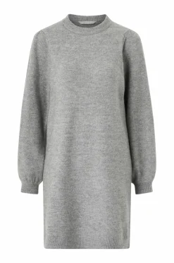 Ellos Collection Strikket kjole med lange ermer