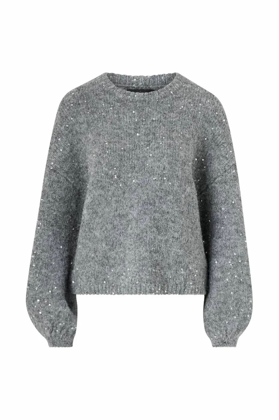 Ellos Collection Strikket genser med paljetter