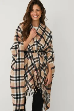 Ellos Collection Strikket poncho