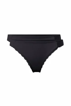 Ellos Collection Stringtruse med blonder i sidene, 2-pakning