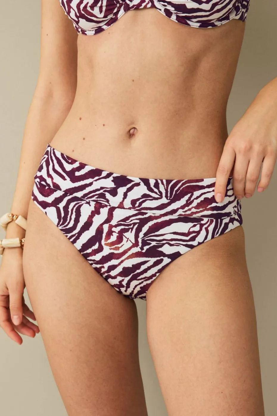 Ellos Collection Tai High Bikini Rosa