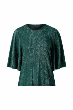Ellos Collection Topp med drapert volangermet