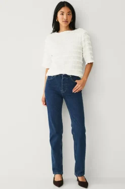 Ellos Collection Topp med rufsete kanter