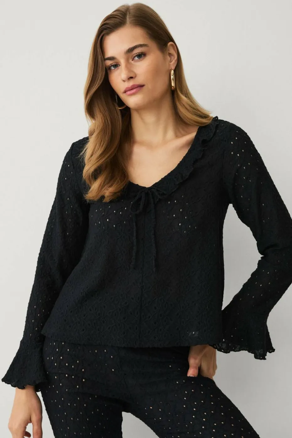 Ellos Collection Topp med volanger