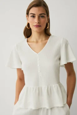 Ellos Collection Topp med volang