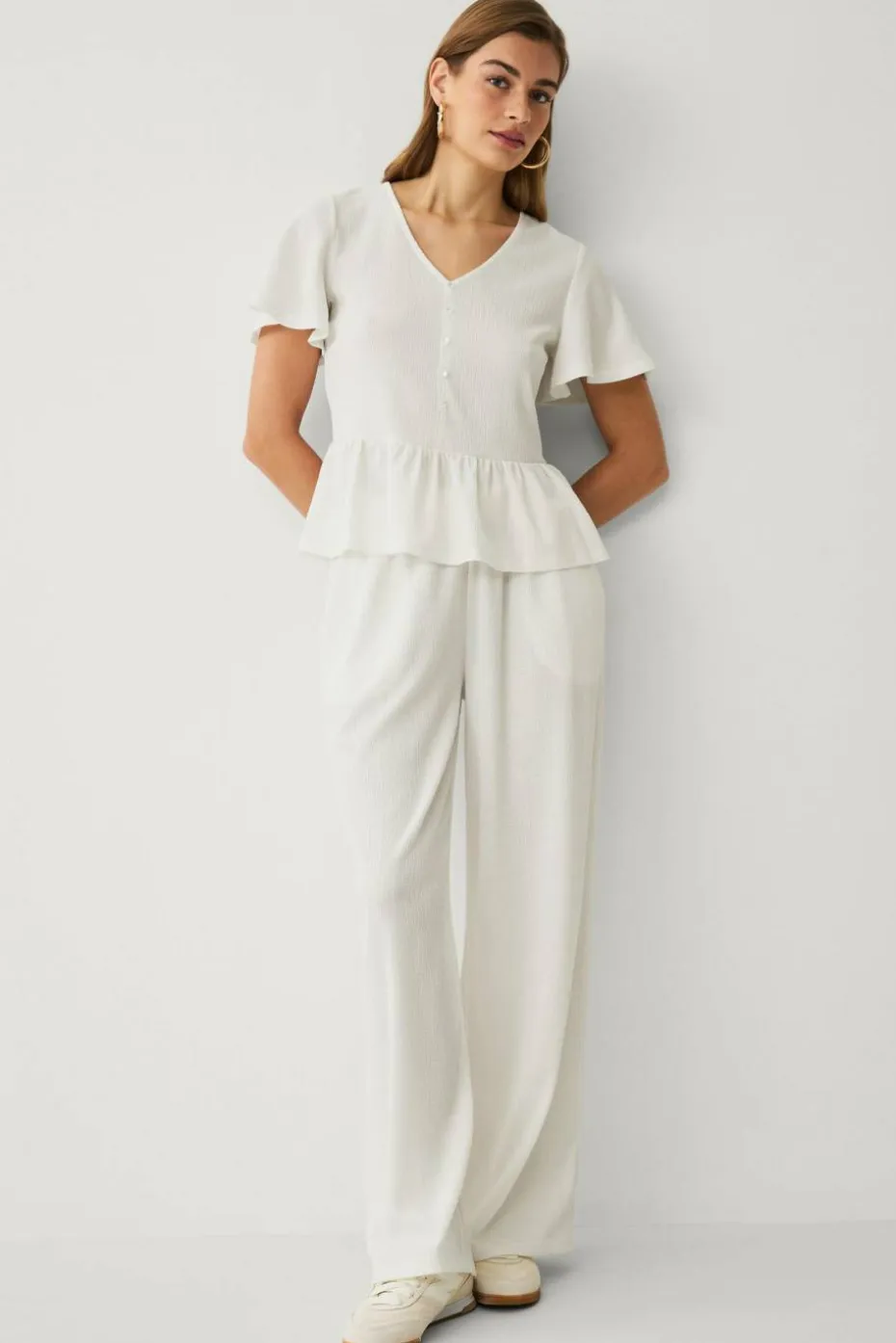 Ellos Collection Topp med volang