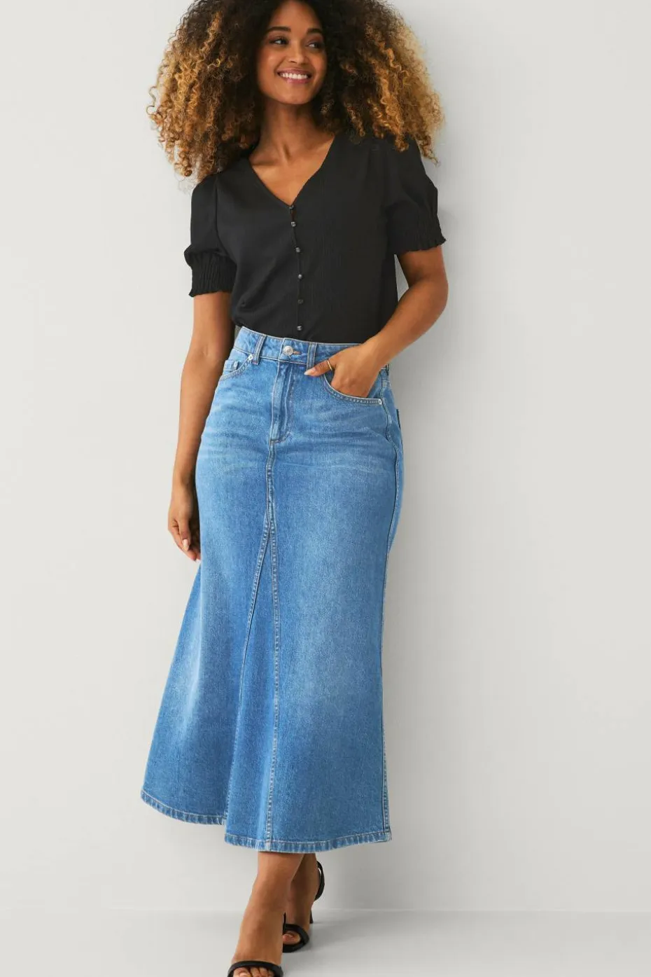 Ellos Collection Topp med puffermer