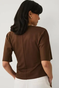 Ellos Collection Topp med draperte detaljer