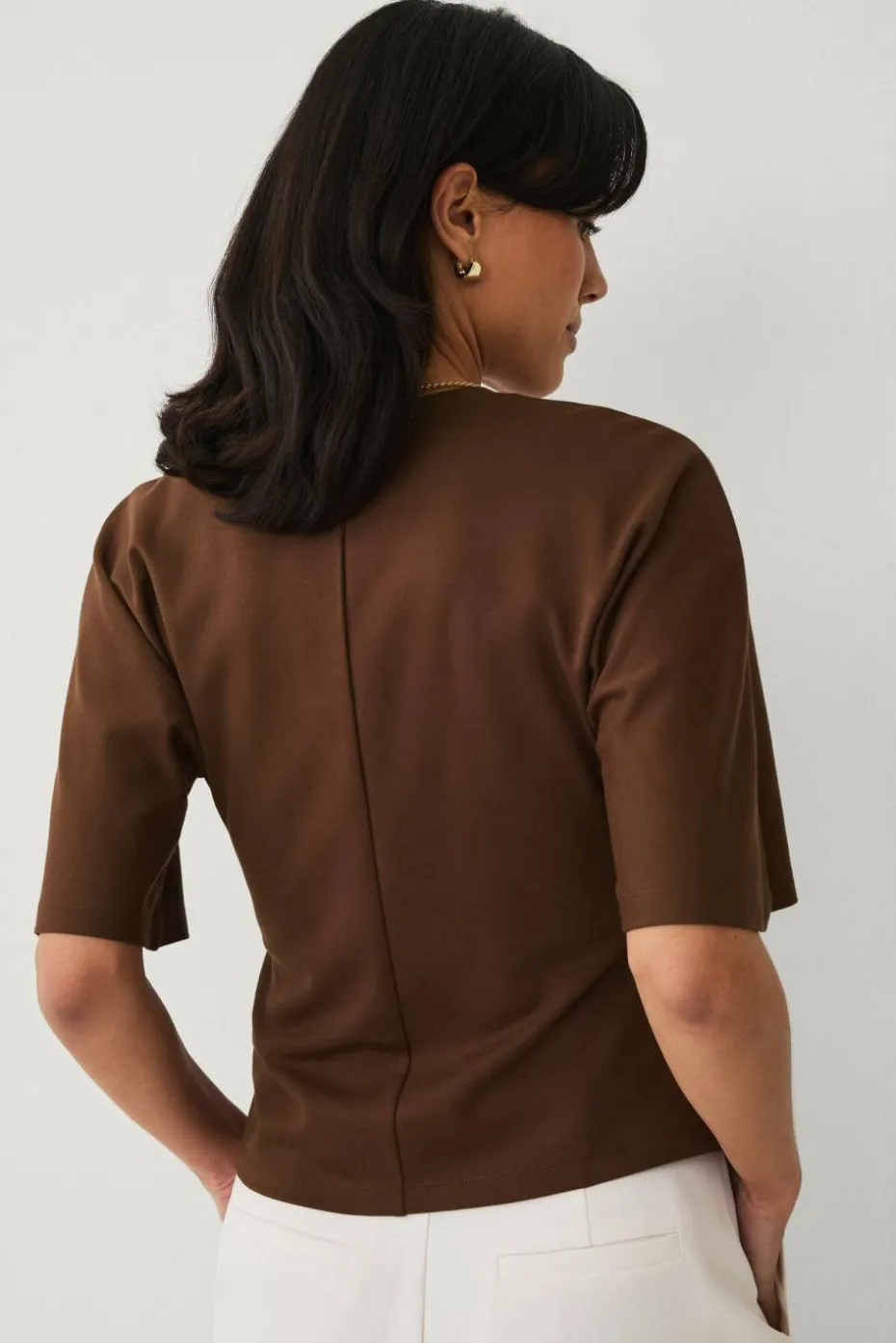 Ellos Collection Topp med draperte detaljer