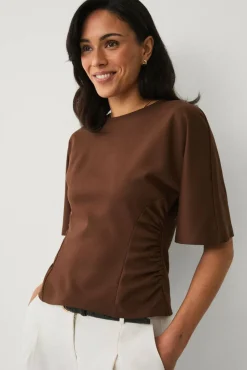 Ellos Collection Topp med draperte detaljer