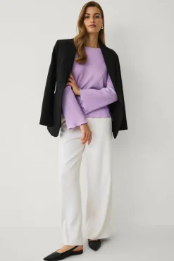 Ellos Collection Topp med plisseringer