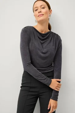 Ellos Collection Topp med drapert hals