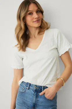 Ellos Collection Topp med volangermet