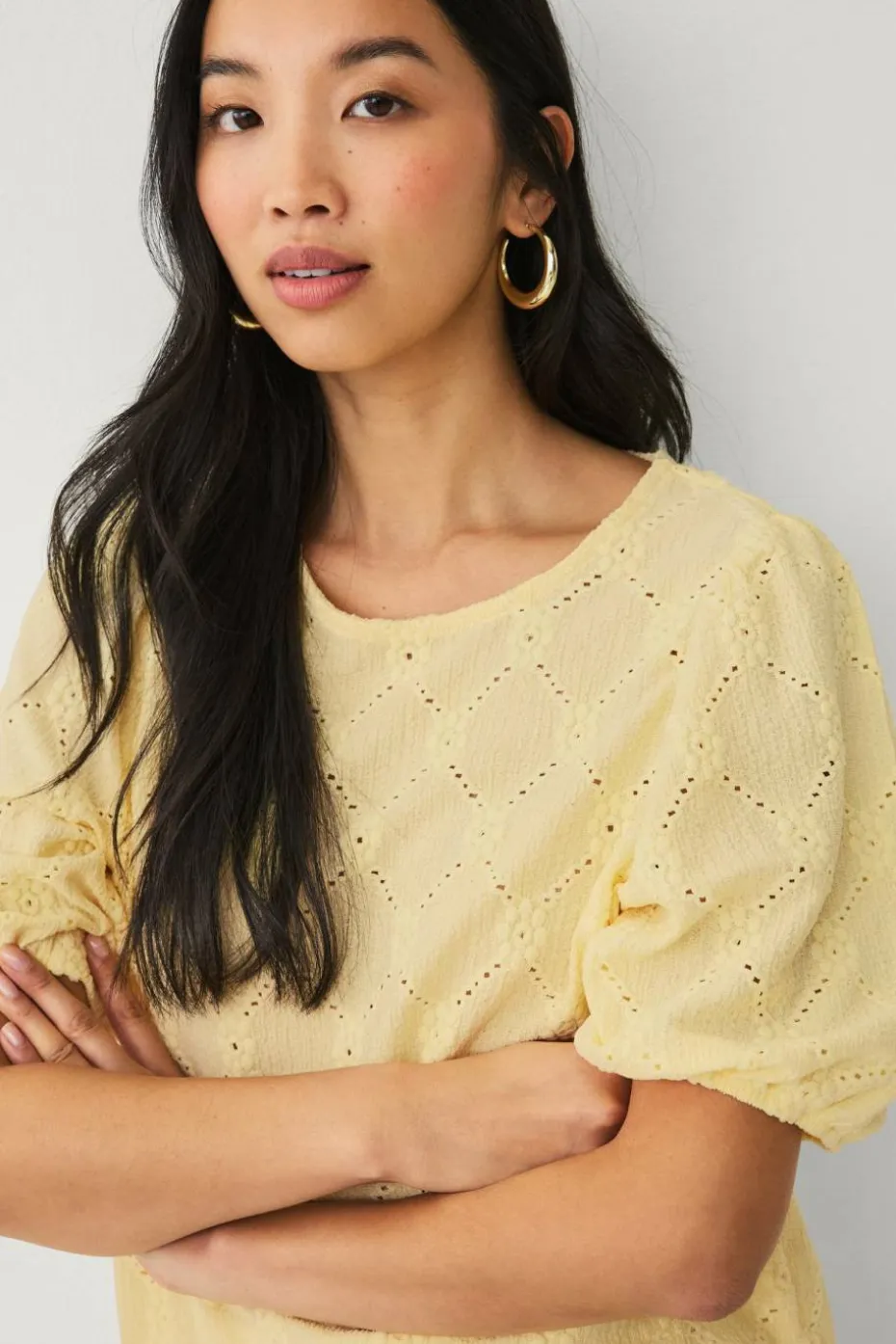 Ellos Collection Topp med blomster