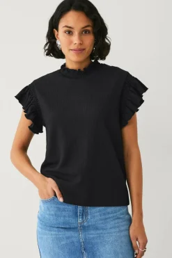 Ellos Collection Topp med volangermer