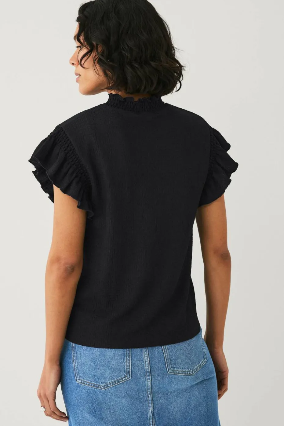Ellos Collection Topp med volangermer