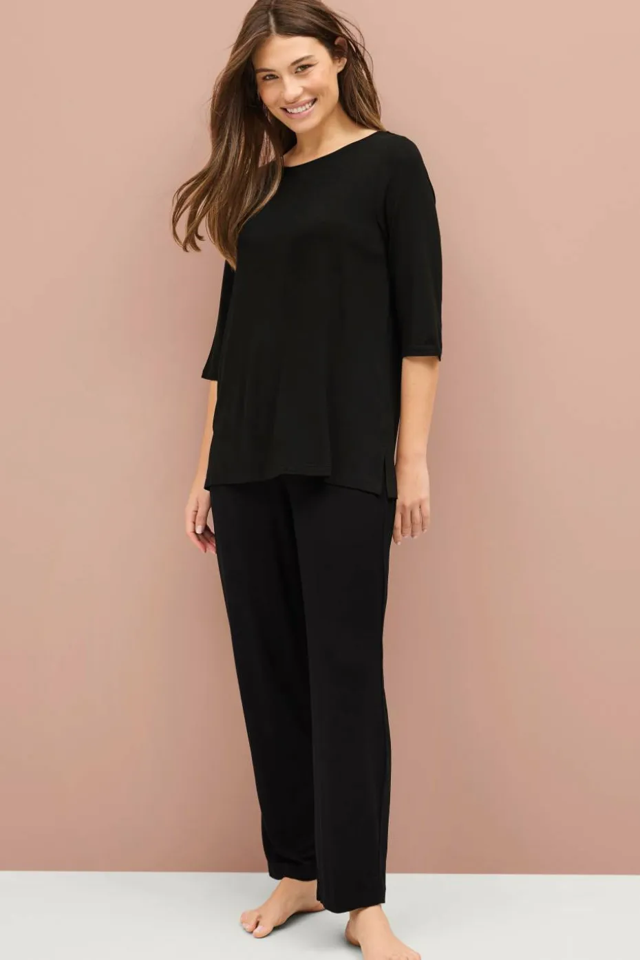 Ellos Collection Topp med ermer 3/4 lang